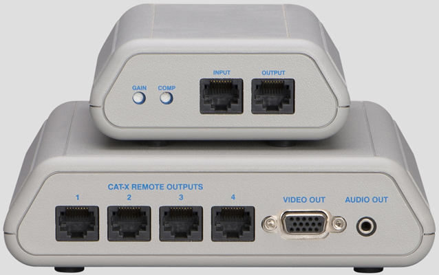 SignDriver Hub & Remote unit front view