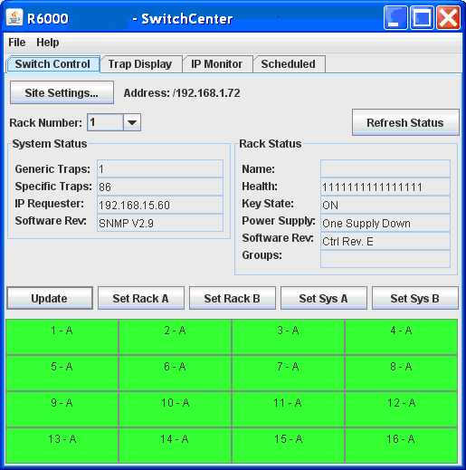 SwitchCenter Main